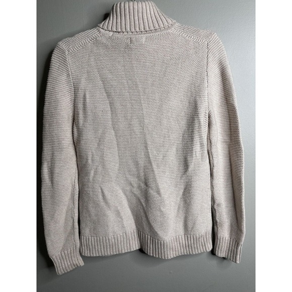 J.Crew‎ Women's Beige Long Sleeve Turtle Neck Pullover Sweater Size XS 5% Wool - Picture 8 of 14